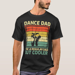 T-shirt Mens Vintage Retro Danse Papa Comme Un Papa Réguli