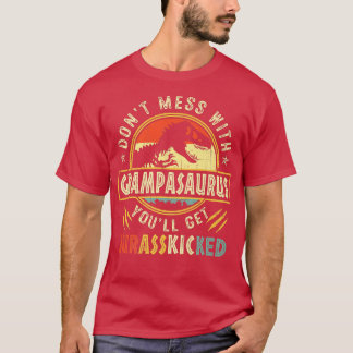 T-shirt Mens Vintage Retro Grampasaurus Dinosaur T Re Fath