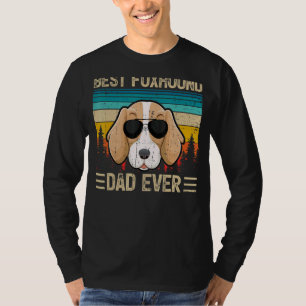 T-shirt Mens Vintage Retro Meilleur Foxhound Papa Jamais P