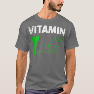 T-shirt Mens Vitamin T Testosteron Bodybuilding Gym Fitnes