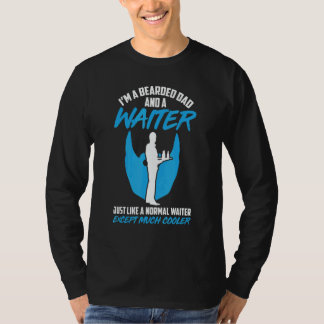 T-shirt Mens Waiter Waitress Server Work In Gastronomy 2