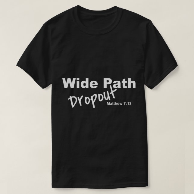 T-shirt Mens Wide Path Dropout Matthew (Design devant)