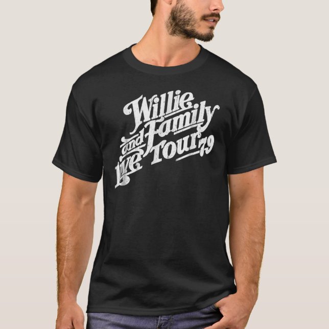 T-shirt Mens Willie And Family Live Tour 79 Tee Essential (Devant)