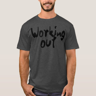 T-shirt Mens WORKING OUT Gym Fitness Workout Bodybuilding