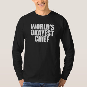 T-shirt Mens World S Okayest Chef 2
