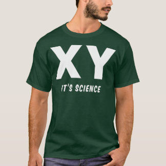 T-shirt Mens XY Homme Chromosomes Sa science et ses faits