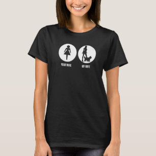 T-shirt Mens Your Femme My Wife Yorkshire Terrier a Yorkie