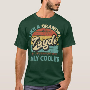 T-shirt Mens Zayde Comme Un Grand-Père Seulement Glacière 