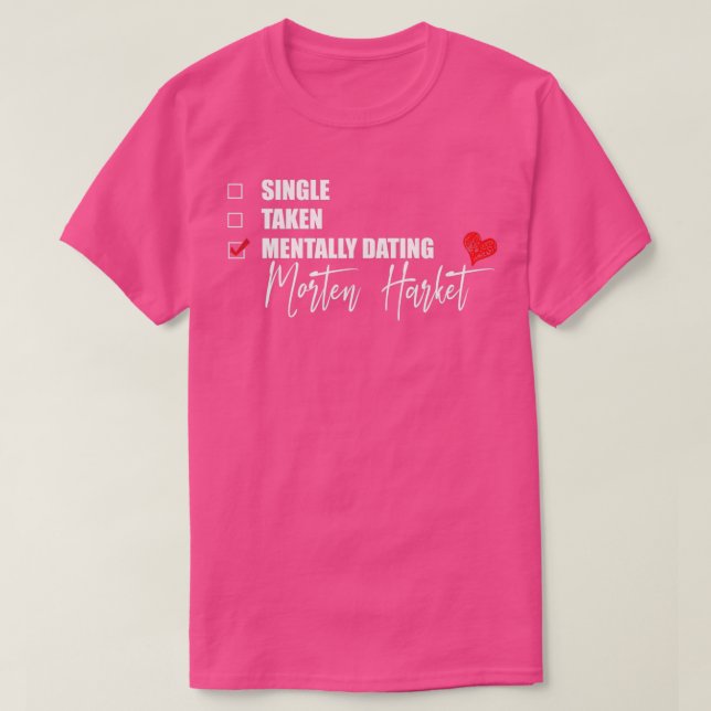 T-shirt Mental Dating Morten Harket  (Design devant)