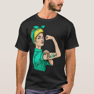 T-shirt Mental Health Awareness Shirts Green Ribbon Tees U