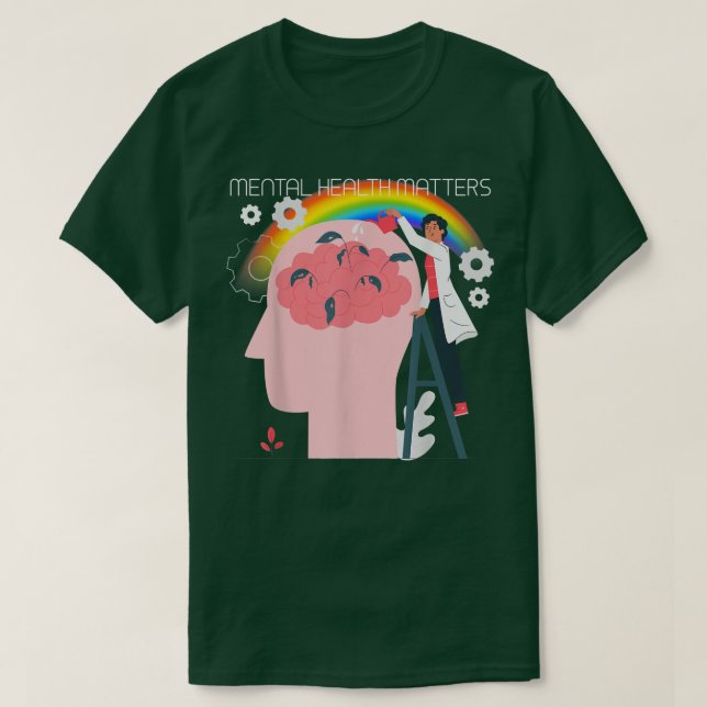 T-shirt Mental Health Lgbtq 4485  (Design devant)