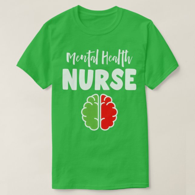 T-shirt Mental Health Nurse (Design devant)