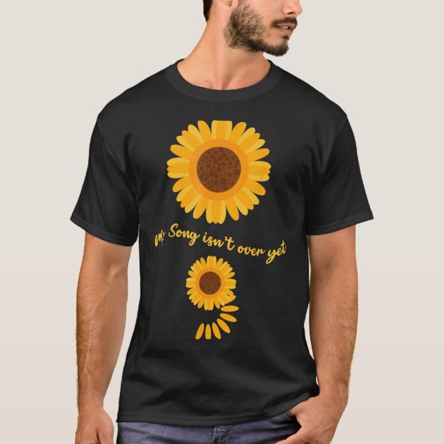 T-shirt Mental Health Semicolon Sunflower Suicide Preventi (Devant)