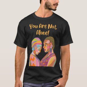 T-shirt Mental Health You Are Not Alone Seek Help Trerespi