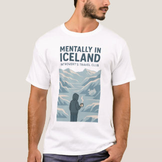 T-shirt Mental in Islande Travel Tee