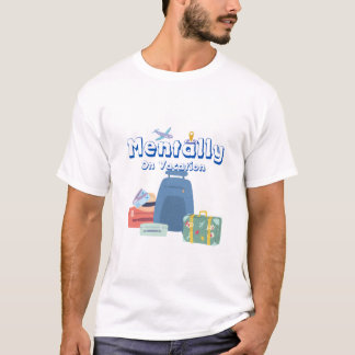 T-shirt Mental On Vacances