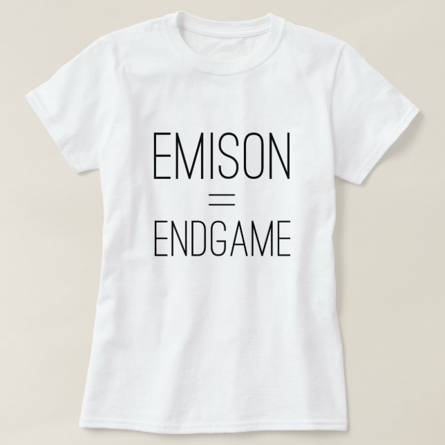 T-shirt Menteurs assez petits - 'Emison = Endgame (Design devant)
