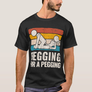 T-shirt Mention Pour Un Pegging