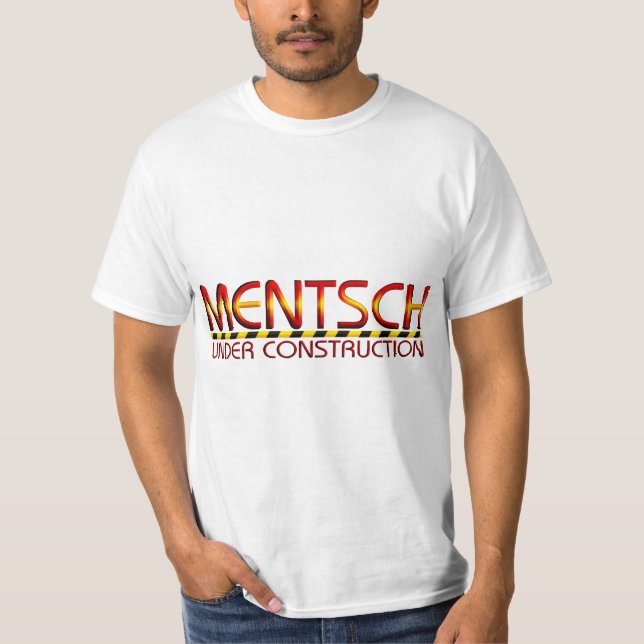 T-shirt Mentsch (Devant)