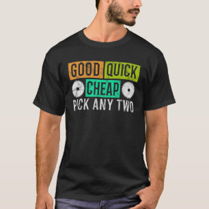 T-shirt Menuiserie Bon Marché Choisir N'Importe Quel Deux