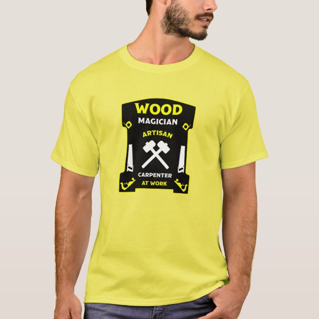 T-shirt Menuiserie Et Boiseries (Devant)