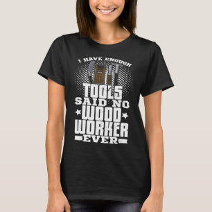 T-shirt Menuisier ébénisterie charpentier menuisier tronço