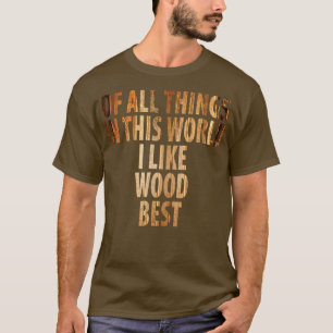 T-shirt Menuisier sculpteur de bois artisan 41