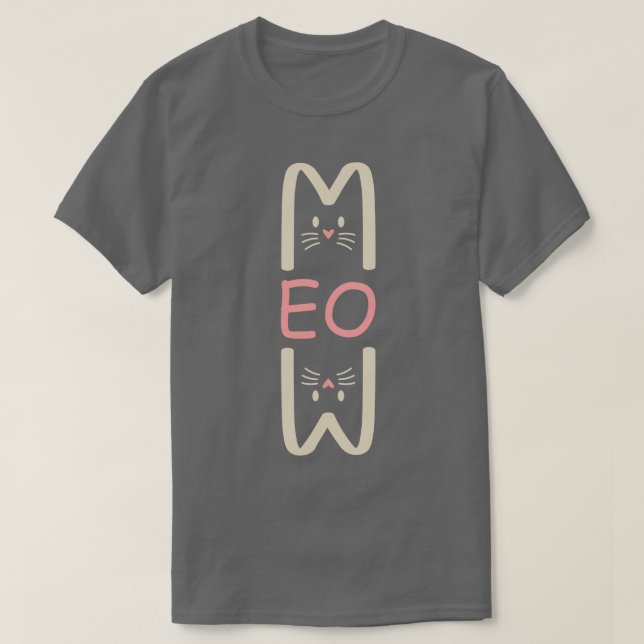 T-shirt Meow (Design devant)
