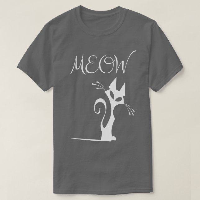 T-shirt Meow (Design devant)