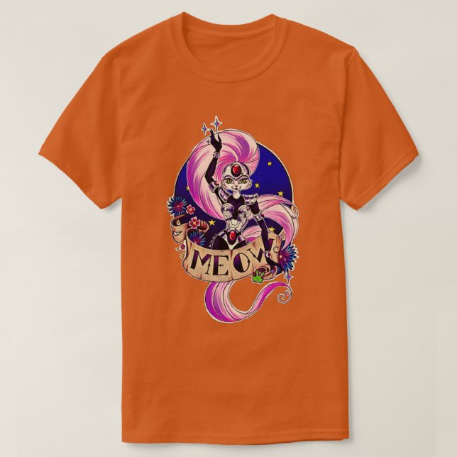 T-shirt Meow Jenny Bucky (Design devant)