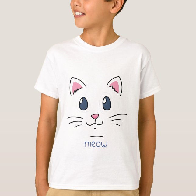 T-shirt Meow Kitty (Devant)