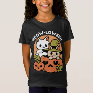 T-Shirt Meow-Loween - Festive Halloween Conception de chat