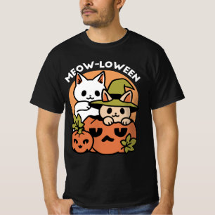 T-shirt Meow-Loween - Festive Halloween Conception de chat