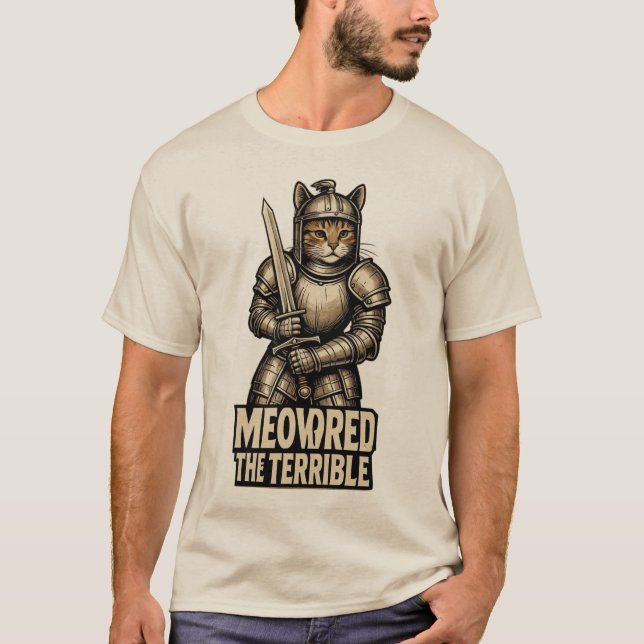 T-SHIRT MEOWDRED LE TERRIBLE (Devant)