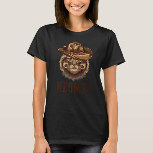 T-shirt Meowdy Cat Country Music Meow Howdy