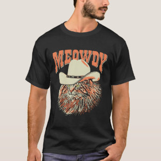 T-shirt Meowdy Country Music Chat Cow