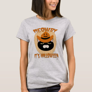 T-shirt Meowdy Halloween Dessin amusant de chat