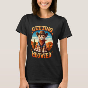 T-shirt Meowdy Obtenir Meowie Bachelorette Party