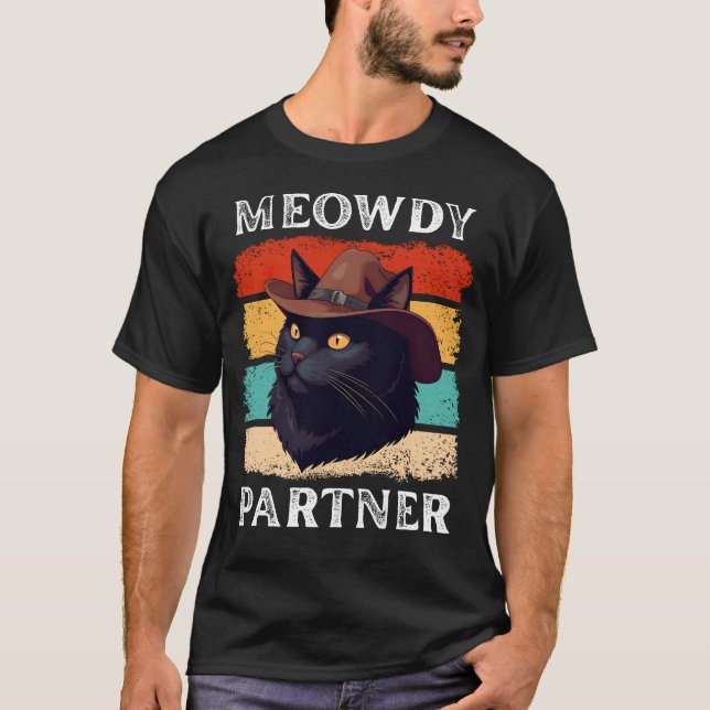 T-shirt Meowdy Partner (Devant)