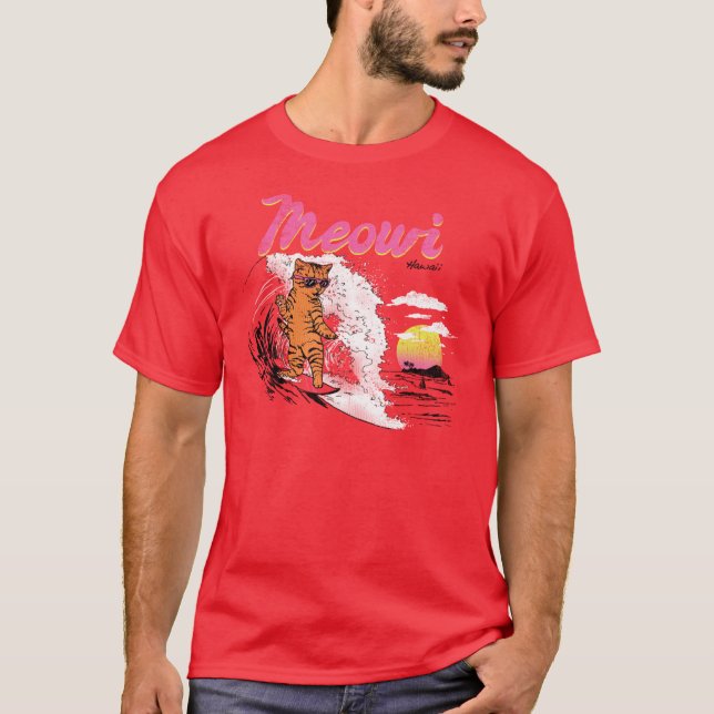 T-shirt Meowi ami caesium vintage garçon (Devant)