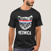 Meowica 4 juillet Pawtriotique Kitty Merica Cat Us