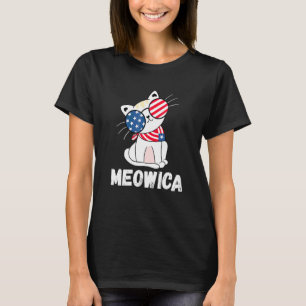 T-shirt Meowica Chat  4 juillet