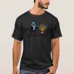 T-shirt Meowzel Tov Chanukah Juif Chat Propriétaire Ugly H<br><div class="desc">Meowzel Tov Chanukah Juif Chat propriétaire Ugly Hanoukka 2.</div>