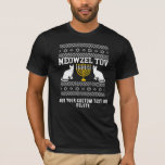 T-shirt Meowzel Tov drôle Chat Hanoukka Chanukah juif<br><div class="desc">🕎 👕 Célébrez le Festival des Lumières avec nos T-shirts Hanoukka et nos designs Sweatshirts ! ✡️ 🕯️ Honorer les riches traditions et la signification d'Hanoukka avec notre collection de dessins qui rendent hommage à la fête juive. Que vous fêtiez la fête de la dédicace ou que vous fassiez simplement...</div>