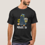 T-shirt Meowzel Tov Hanoukka Chat Kitty Chanukah juif<br><div class="desc">Meowzel Tov Hanoukka Chat Kitty Chanukah juif.</div>