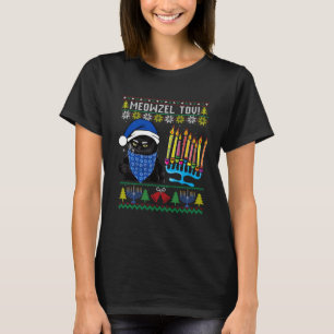 T-shirt Meowzel Tov Sweater de Hanukkah laid Cat Chanukah 