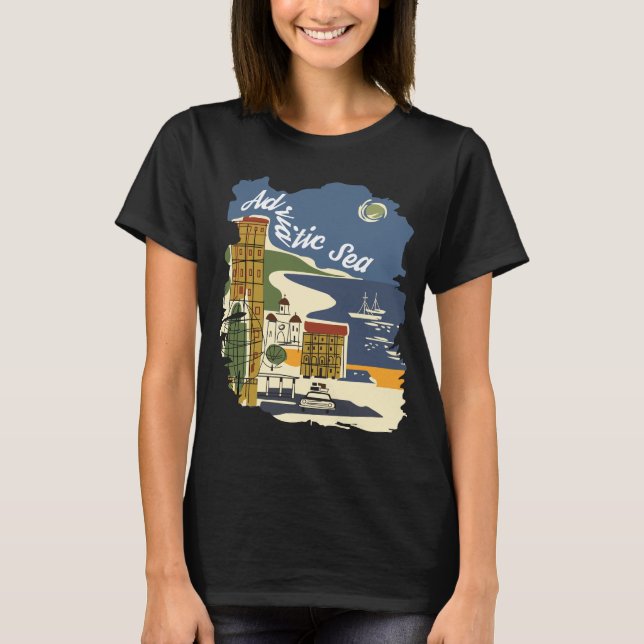 T-shirt Mer Adriatique (Devant)