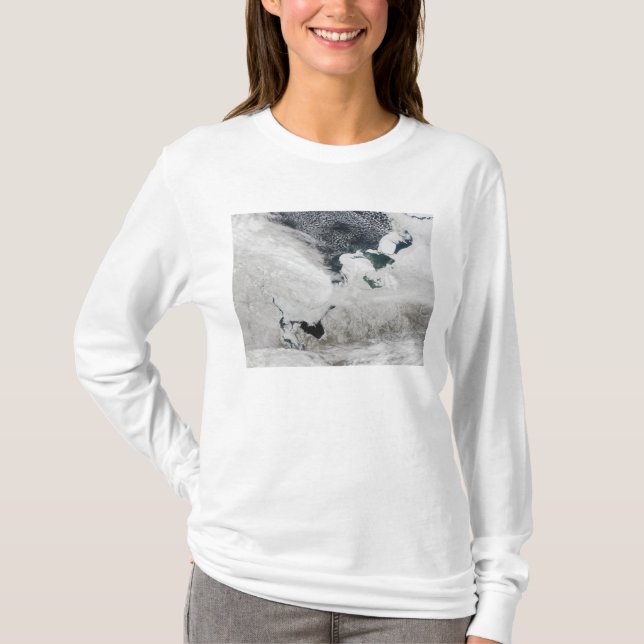 T-shirt Mer blanche, Russie (Devant)