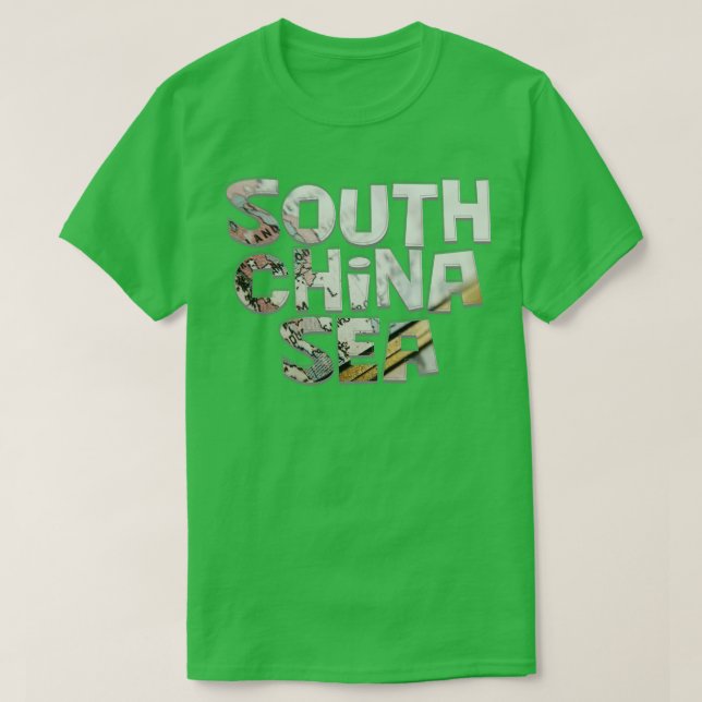 T-shirt Mer de Chine méridionale (Design devant)