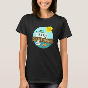 T-shirt Mer de Santorin